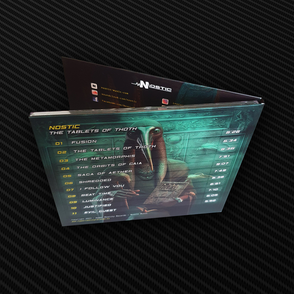 Nostic - The Tablets of Thoth - Album CD + Download - Image 7
