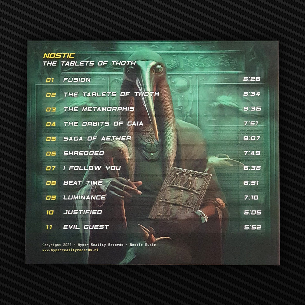 Nostic - The Tablets of Thoth - Album CD + Download - Image 2